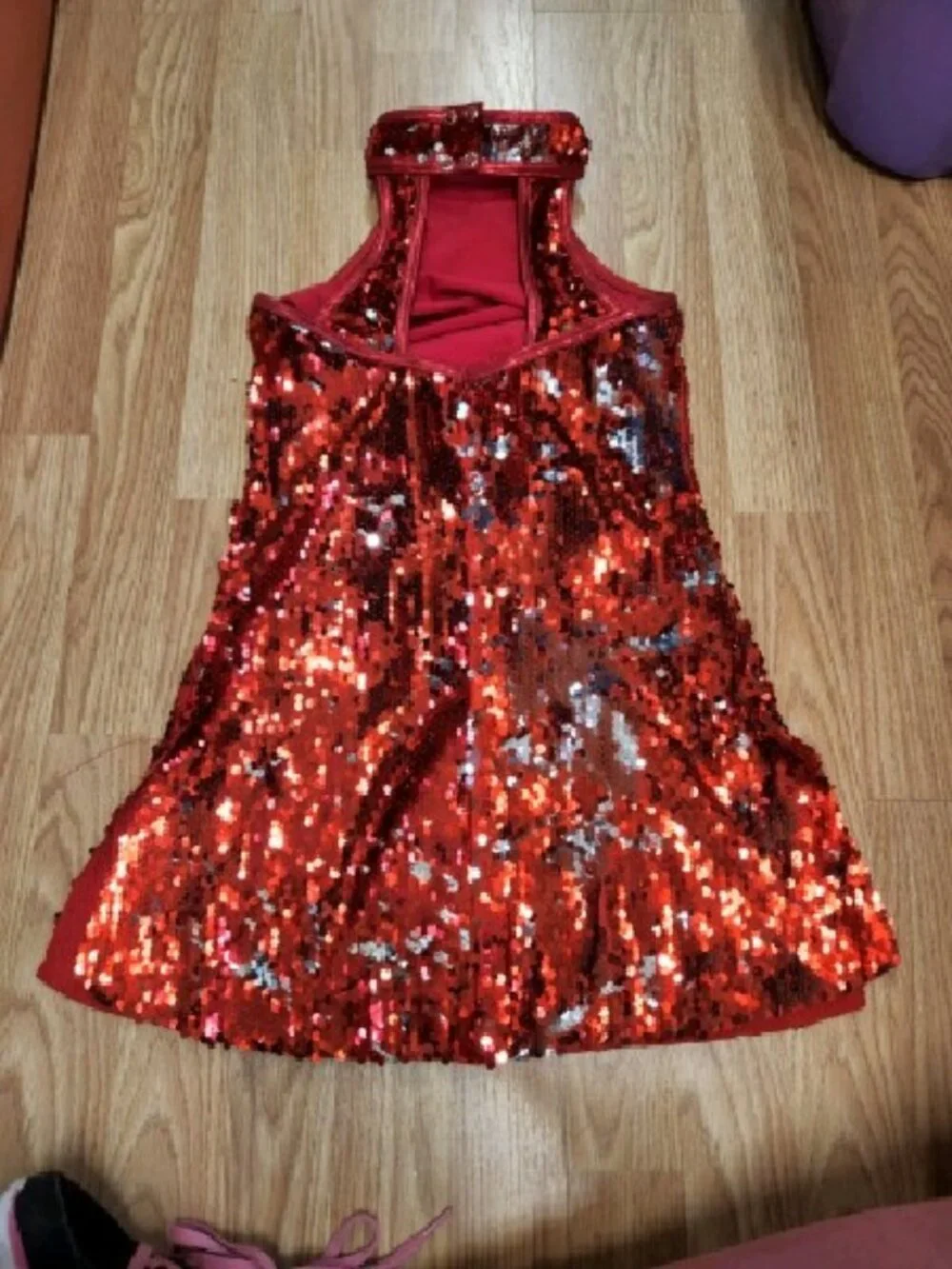 Weissman sparkly red